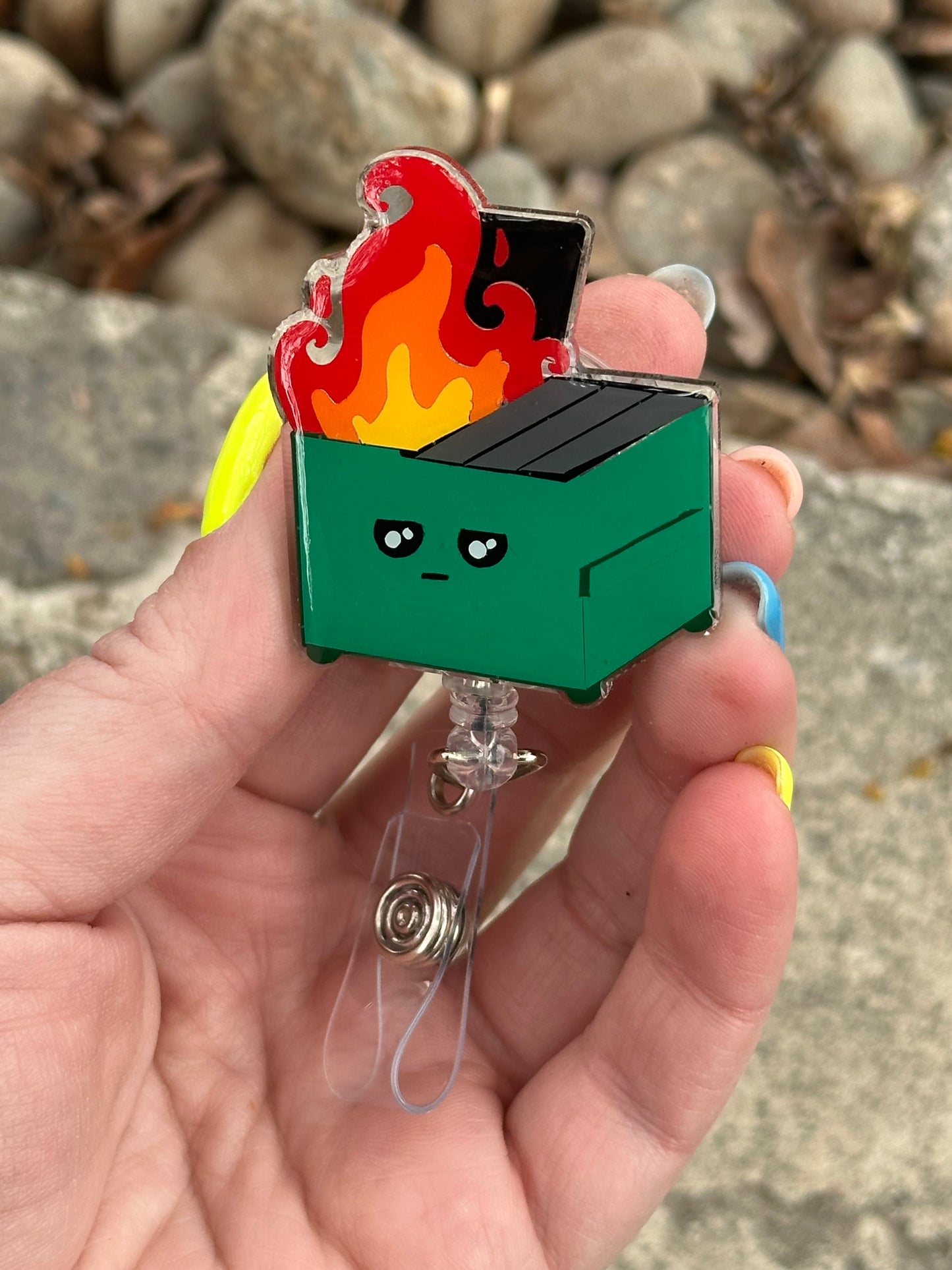 Dumpster Fire Badge Reel