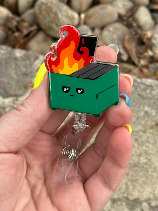 Dumpster Fire Badge Reel