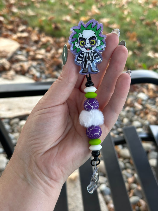 Beetlejuice Badge Reel