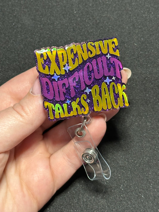 Expensive, Difficult Badge Reel