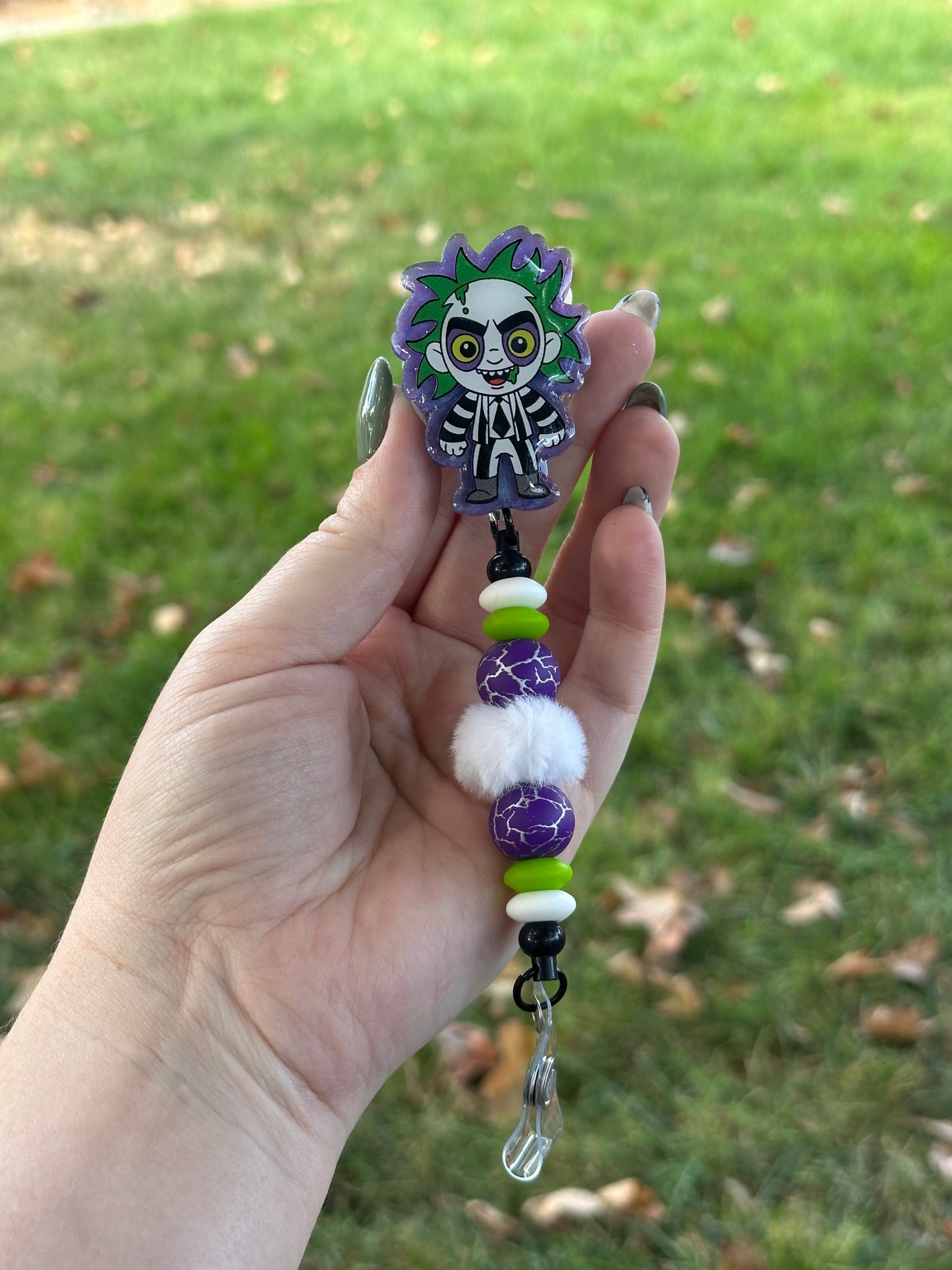 Beetlejuice Badge Reel