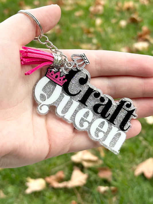 Craft Queen Keychain