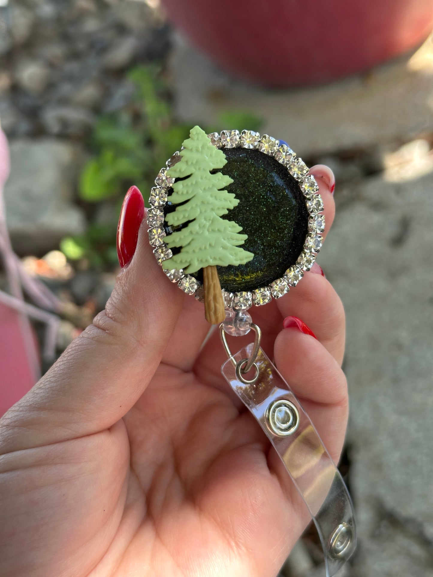 Pine Tree Badge Reel