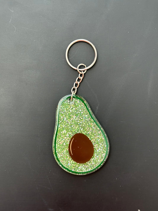 Avocado Keychain