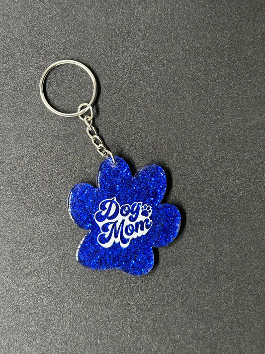 Dog Mom Keychain