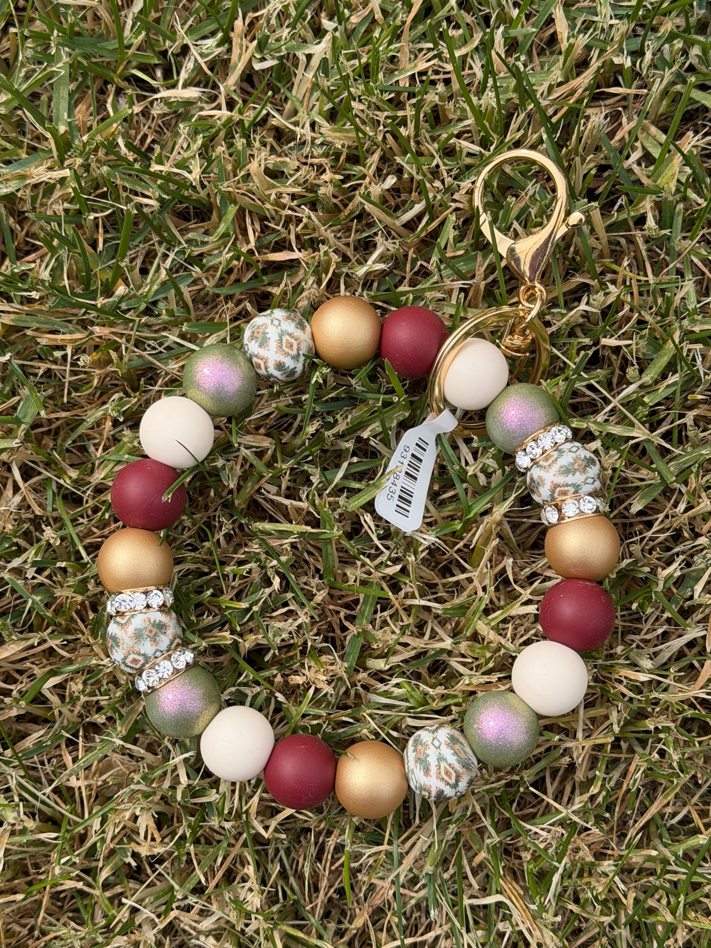 Beaded Wristlet