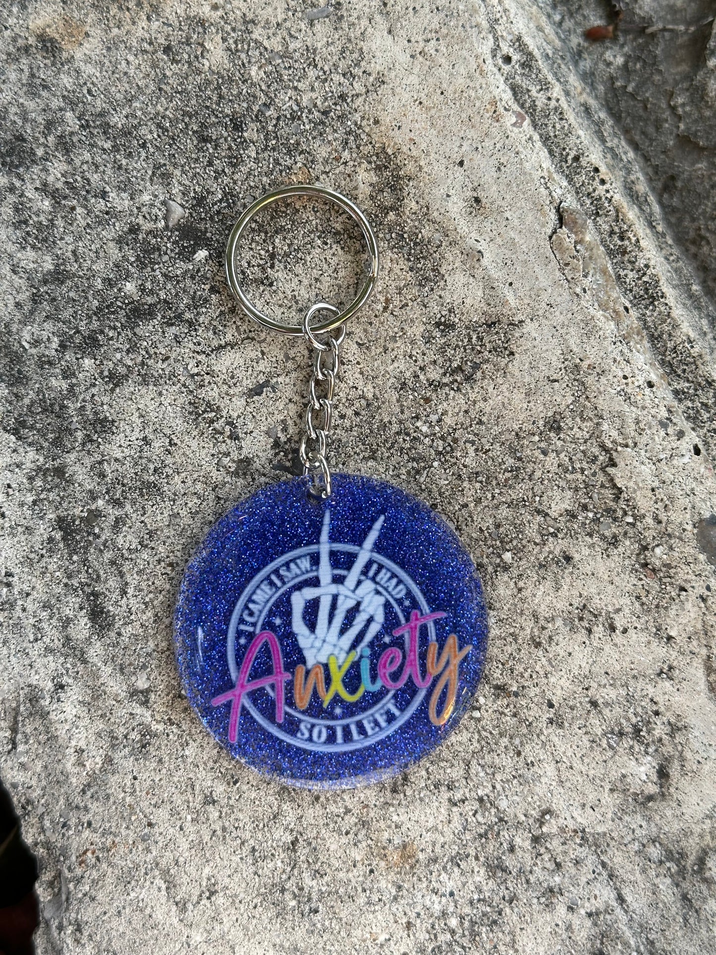 Anxiety Keychain