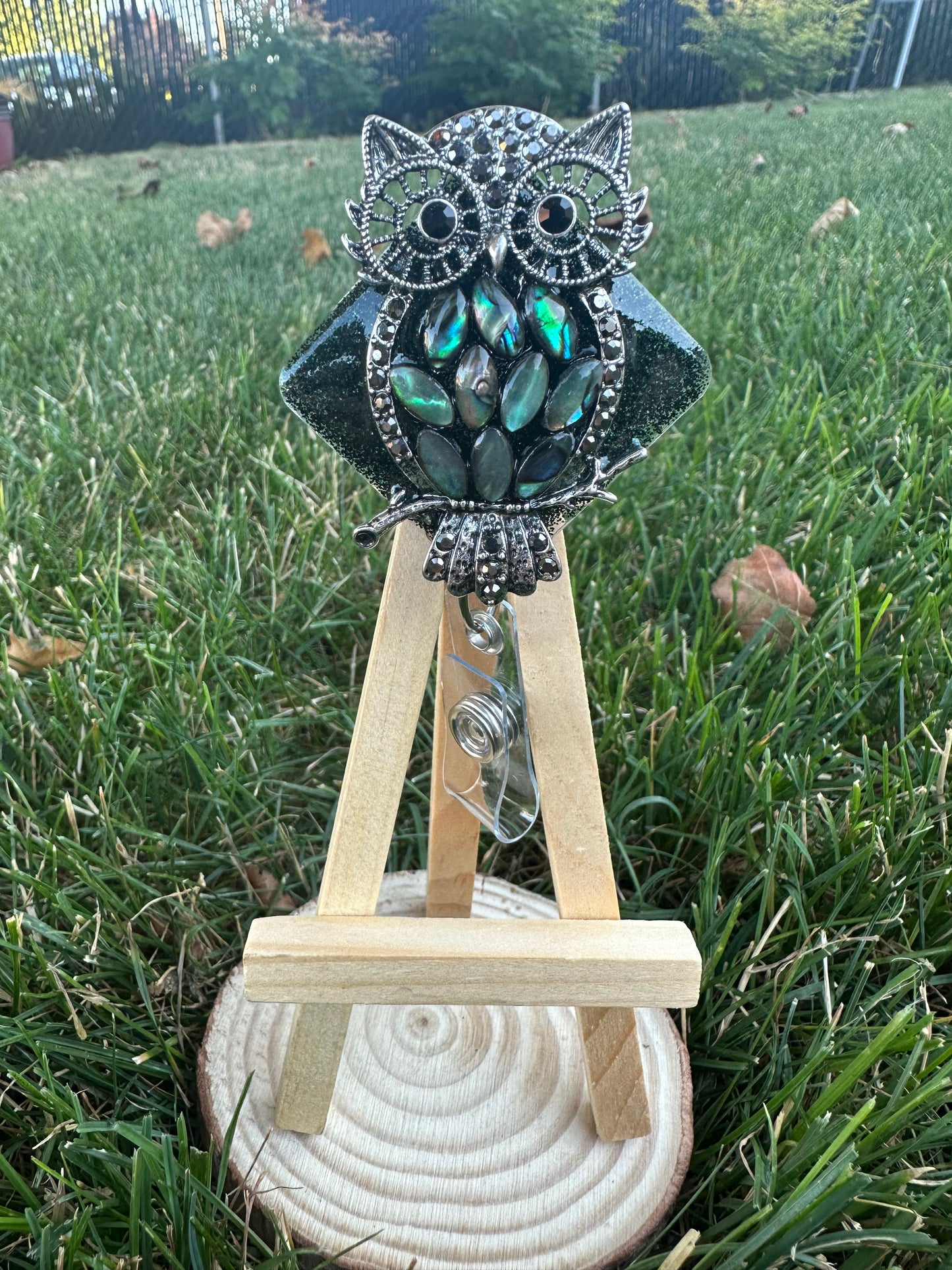 Owl Badge Reel