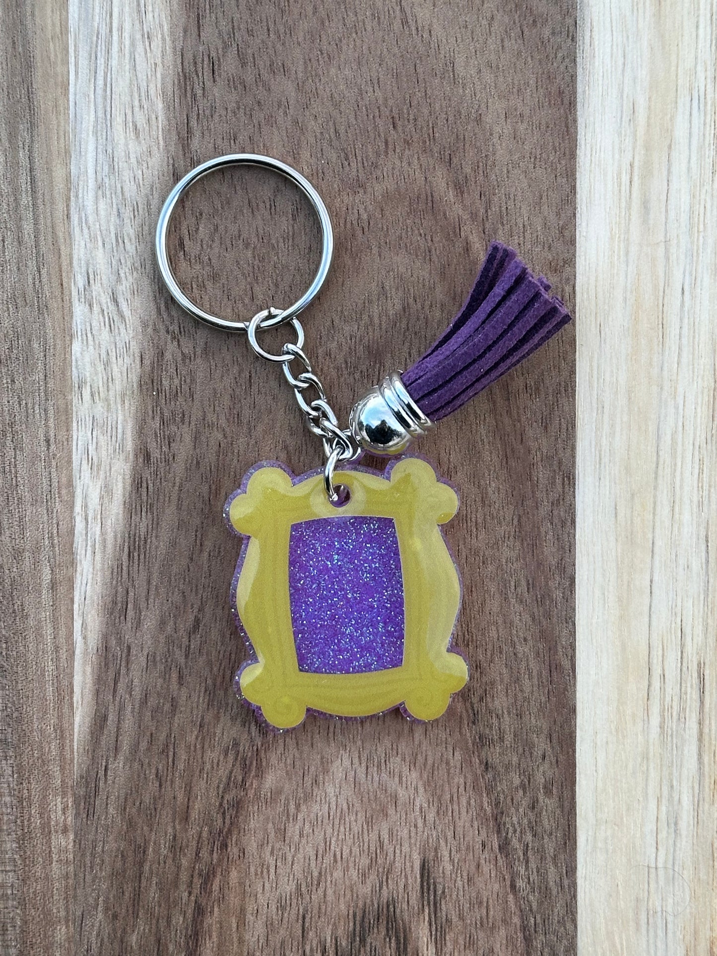 Yellow Frame Keychain