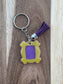 Yellow Frame Keychain