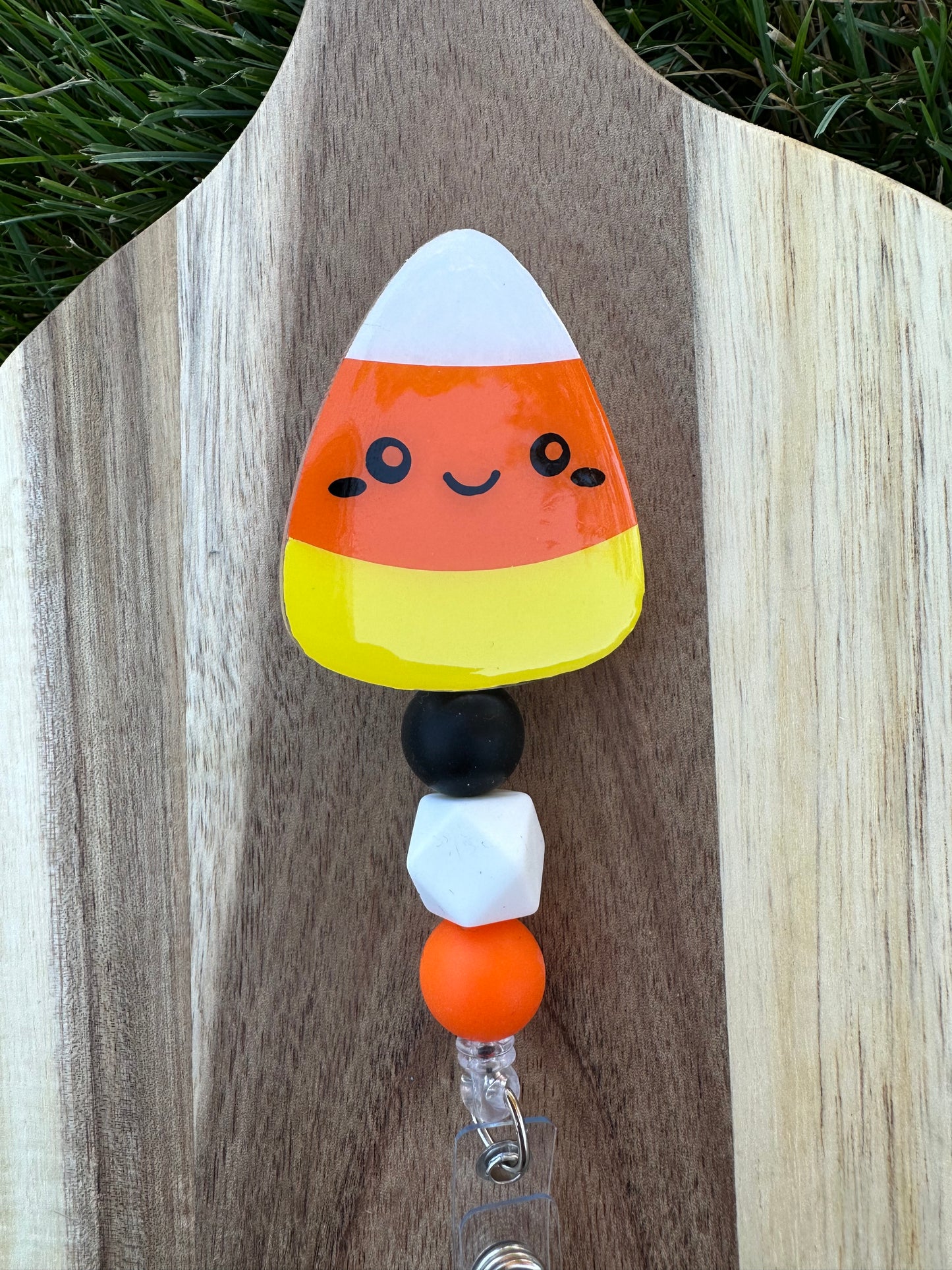 Candy Corn Badge Reel