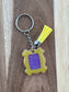 Yellow Frame Keychain