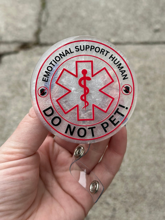 Emotional Support Human Badge Reel
