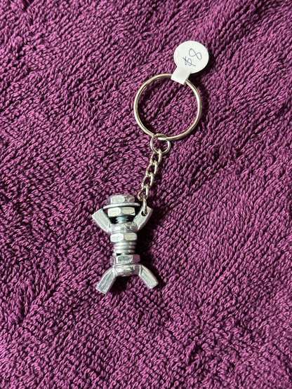 Bolt Man Keychain