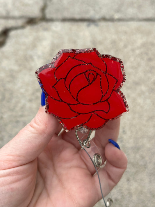 Rose Badge Reel
