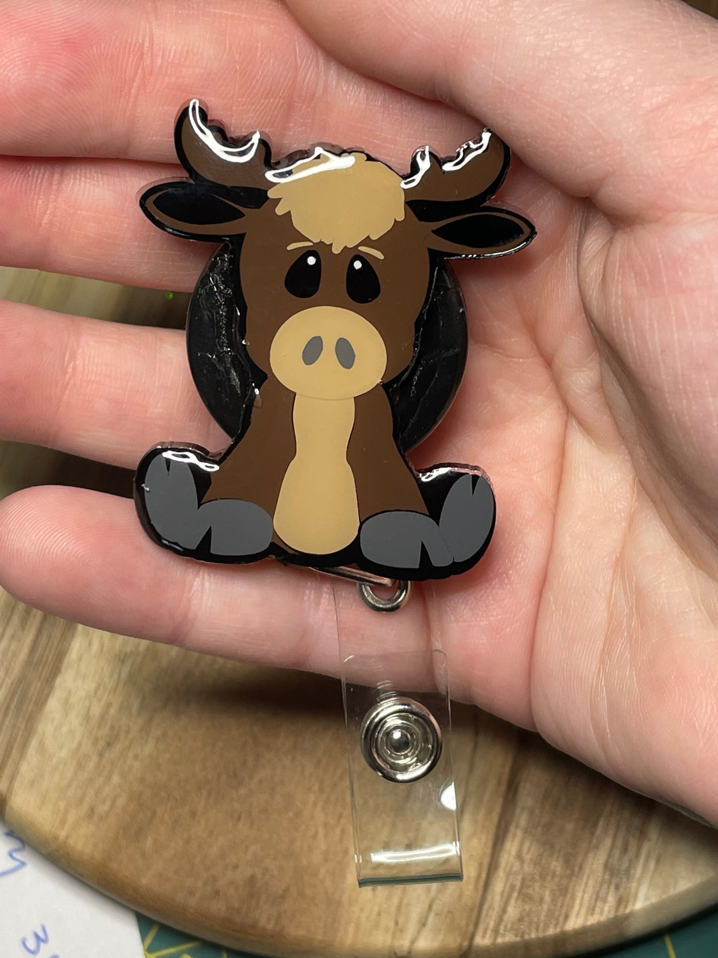 Moose Badge Reel