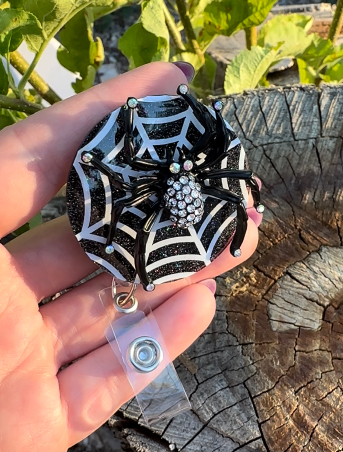 Spider Badge Reel