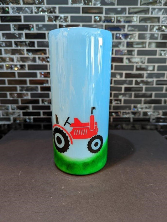 Red Tractor Tumbler