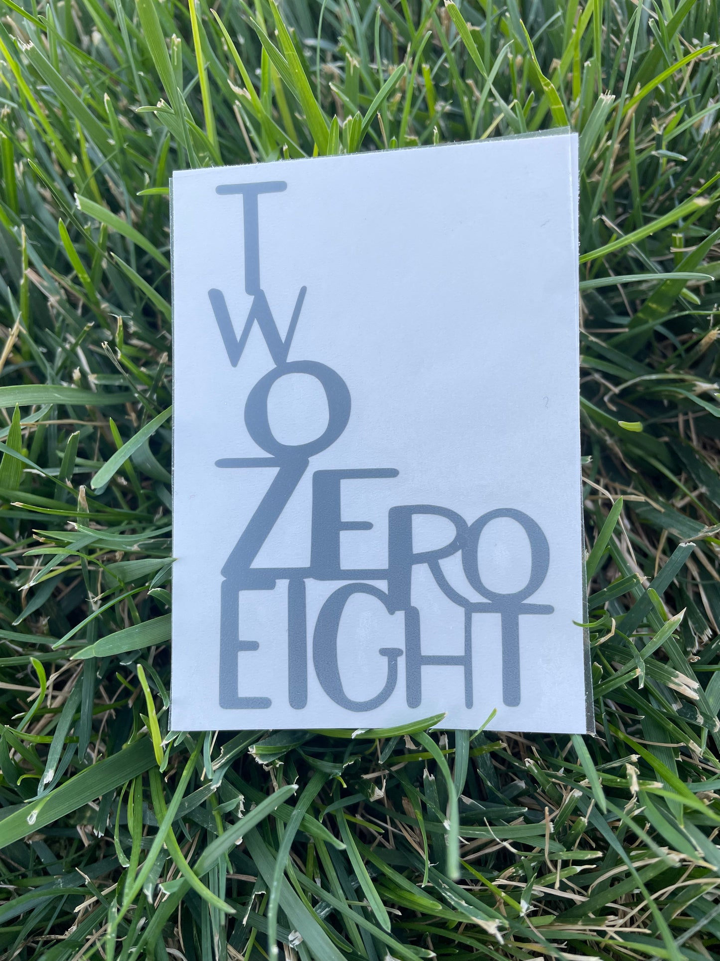 Two Zero Eight Decal