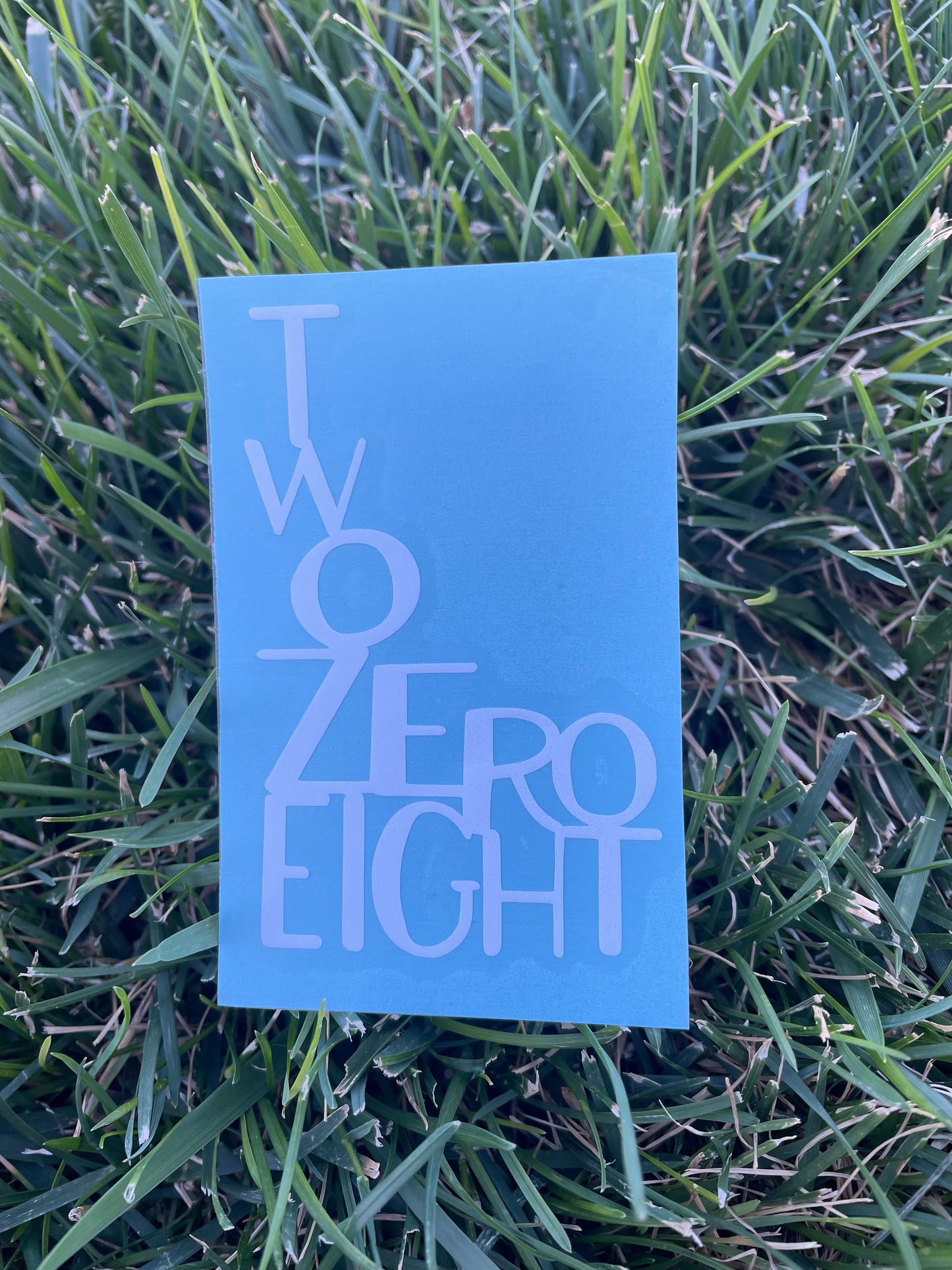 Two Zero Eight Decal