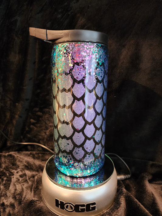 Purple Dragon Scales Tumbler