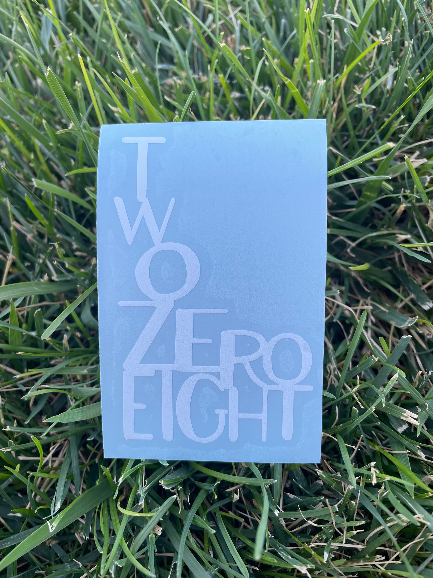 Two Zero Eight Decal