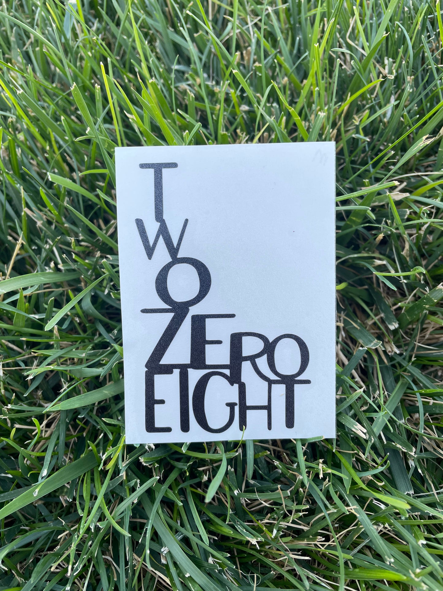 Two Zero Eight Decal