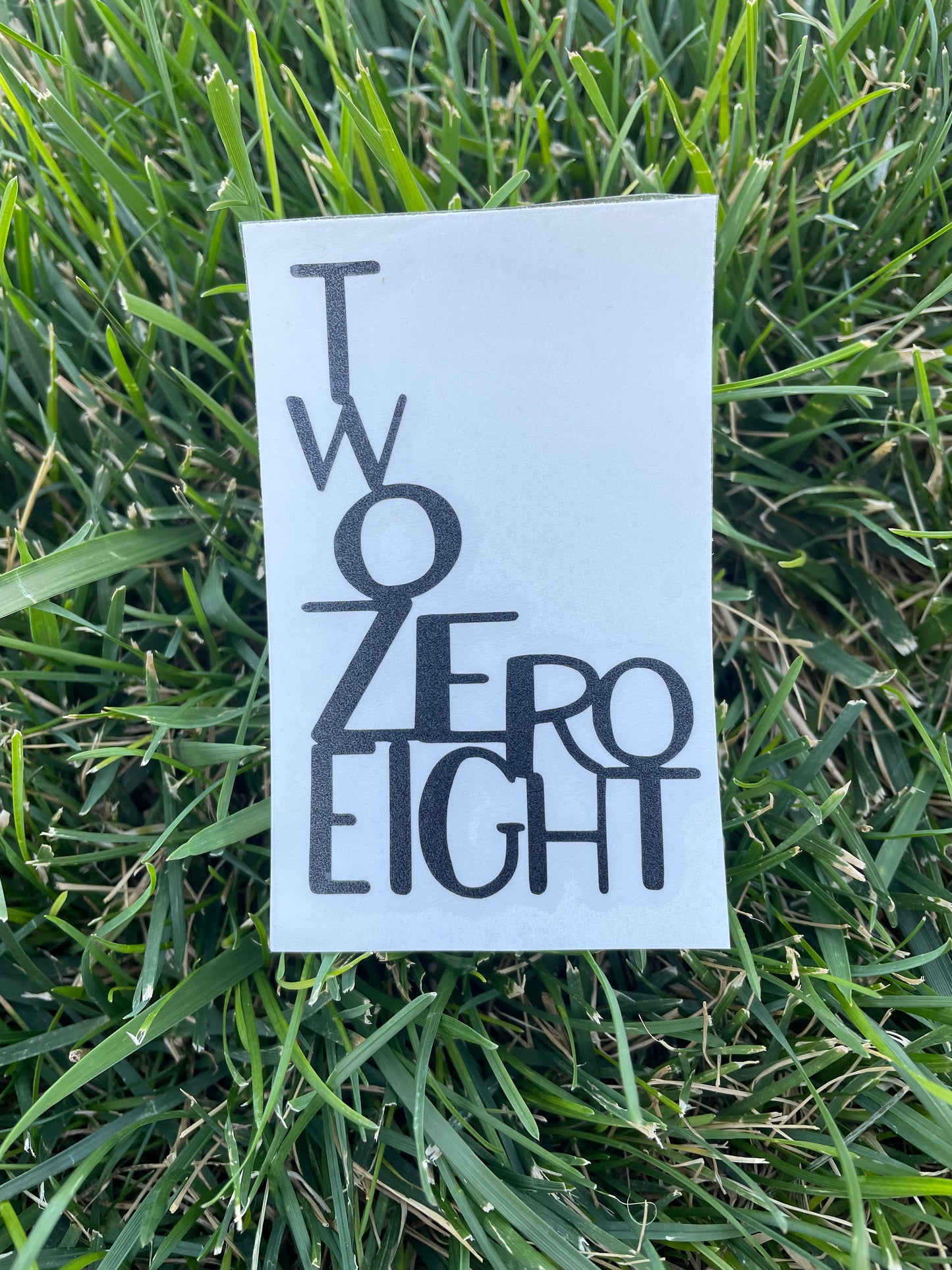 Two Zero Eight Decal